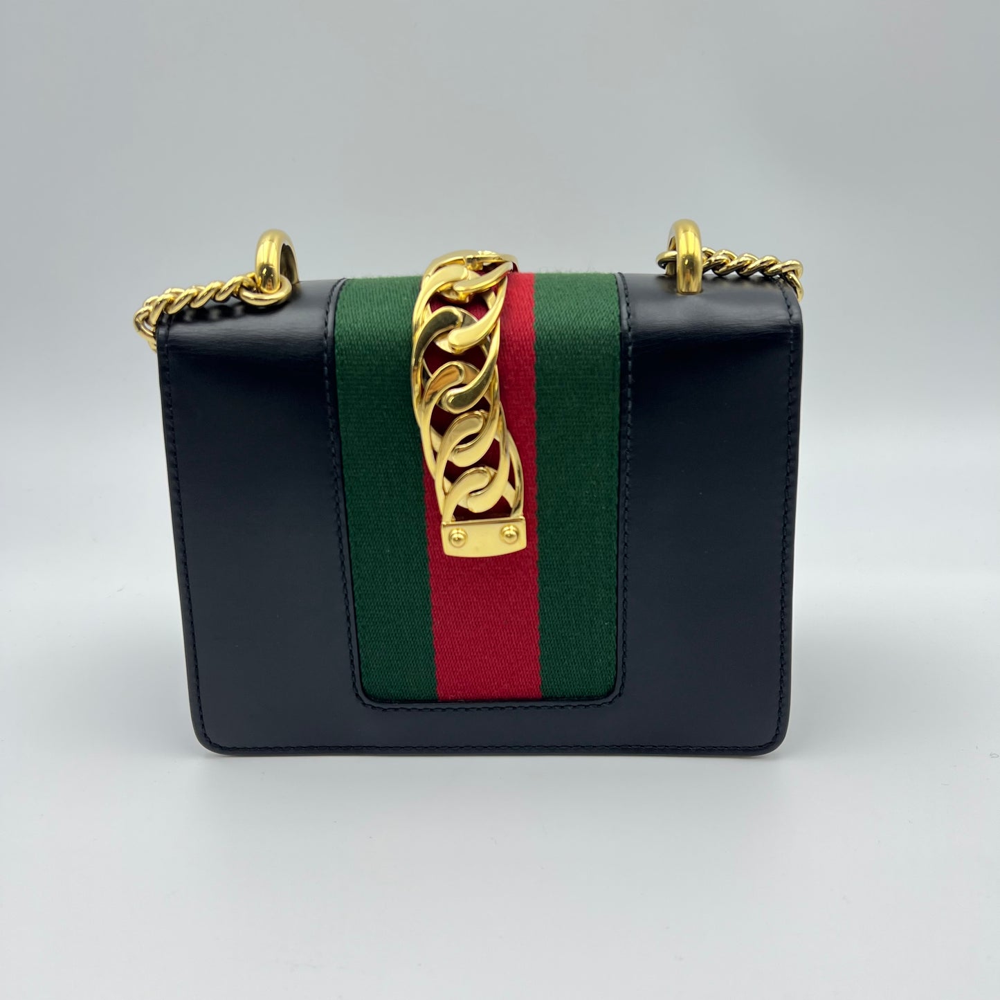 Sylvie Chain Shoulder Bag Leather Mini