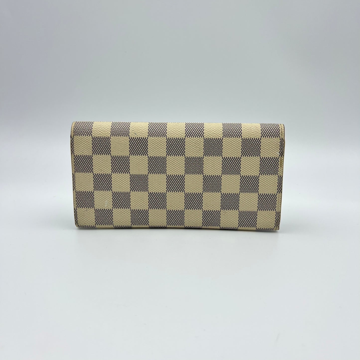 Damier Azur Emilie Wallet Rose Ballerine