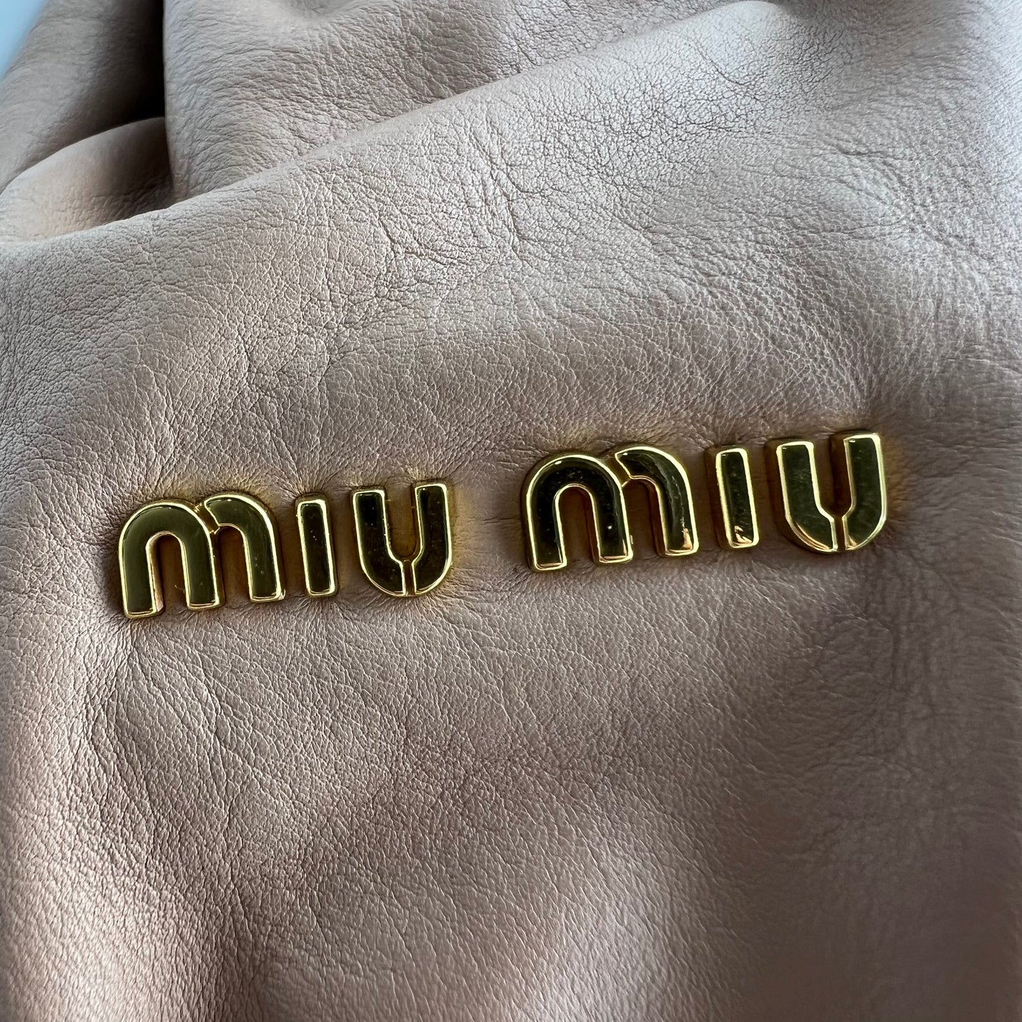 Leather Shoulder Bag Pink