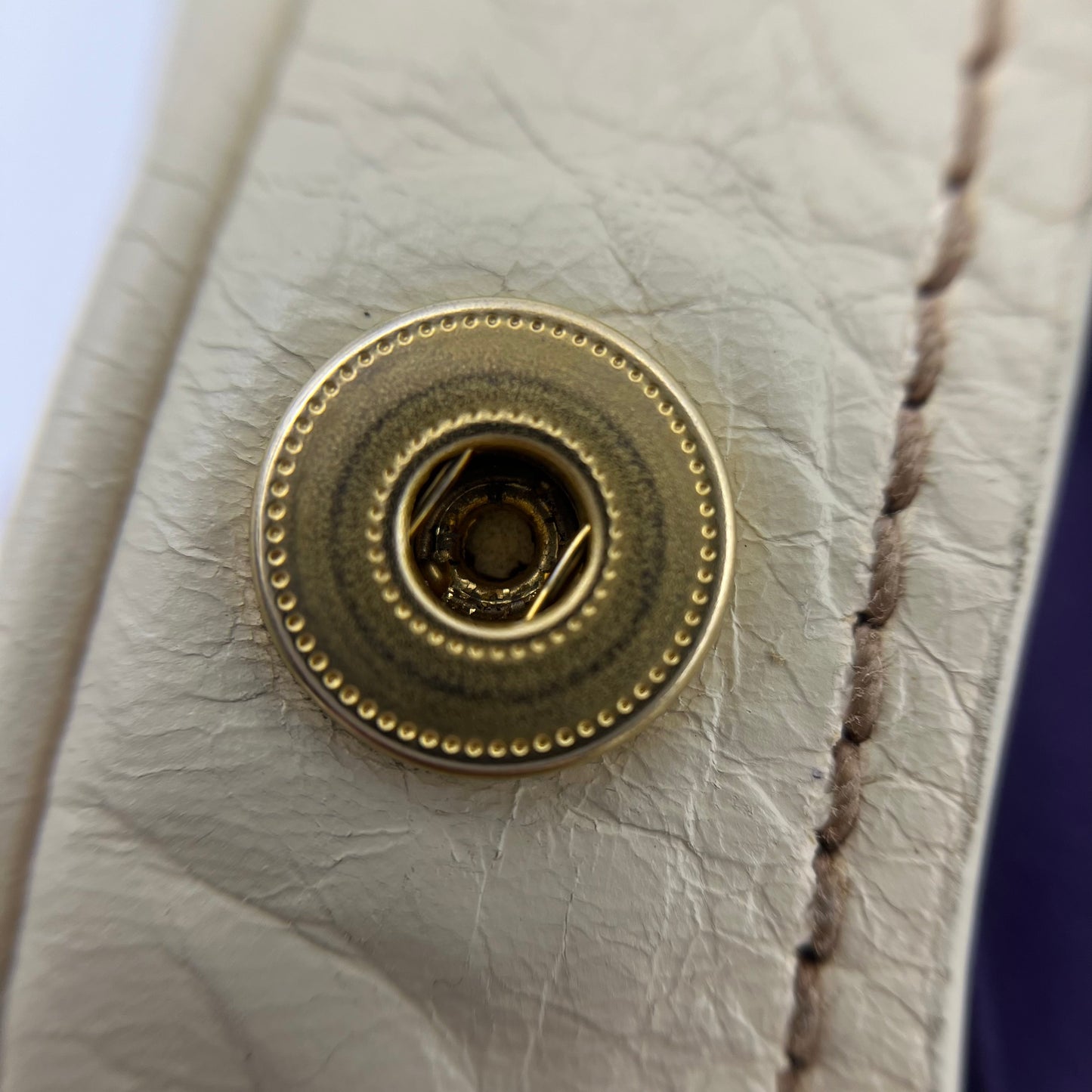 Leather Lily Distressed Satchel