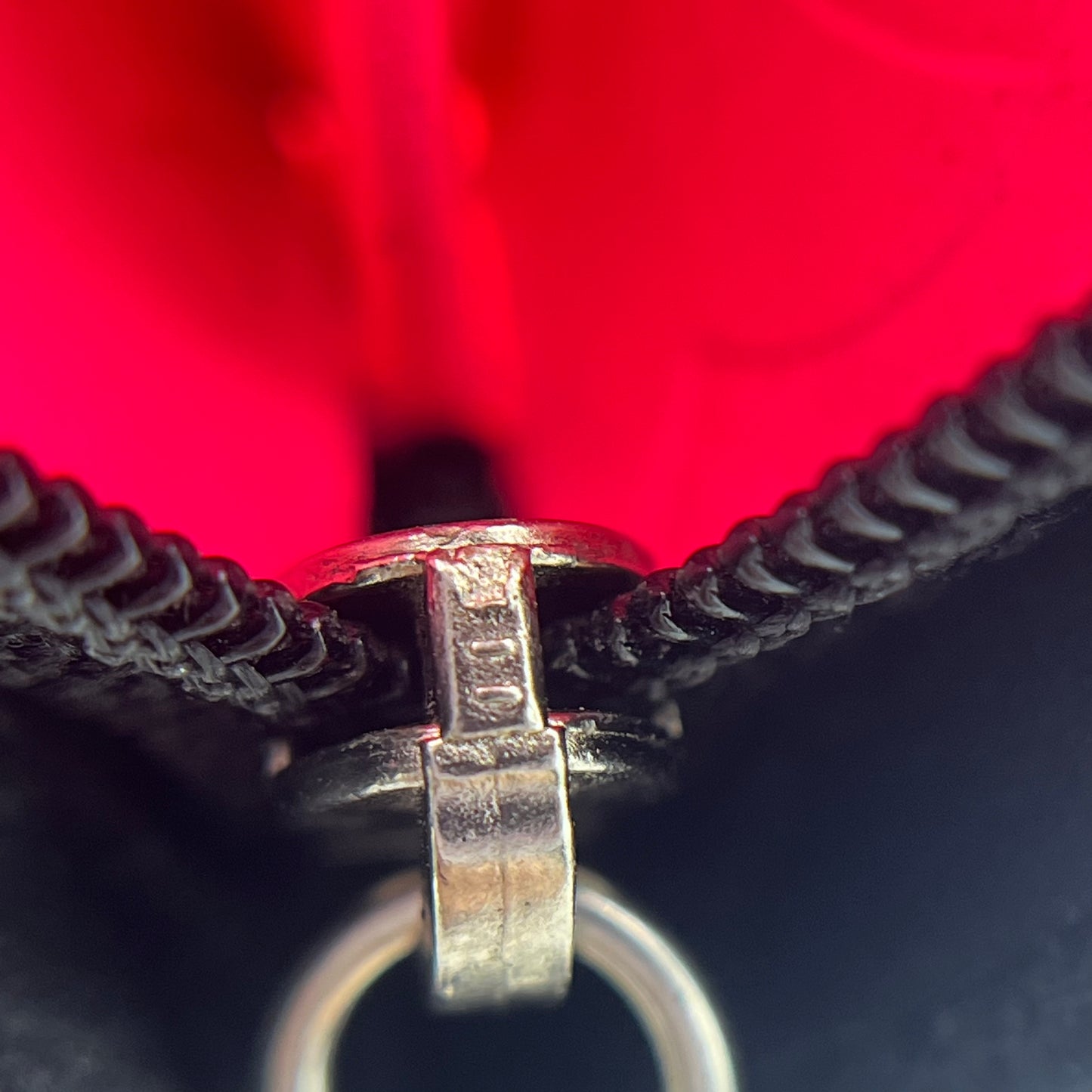 Cambon Line Coco Mark Bi-fold Wallet Round Calf Leather