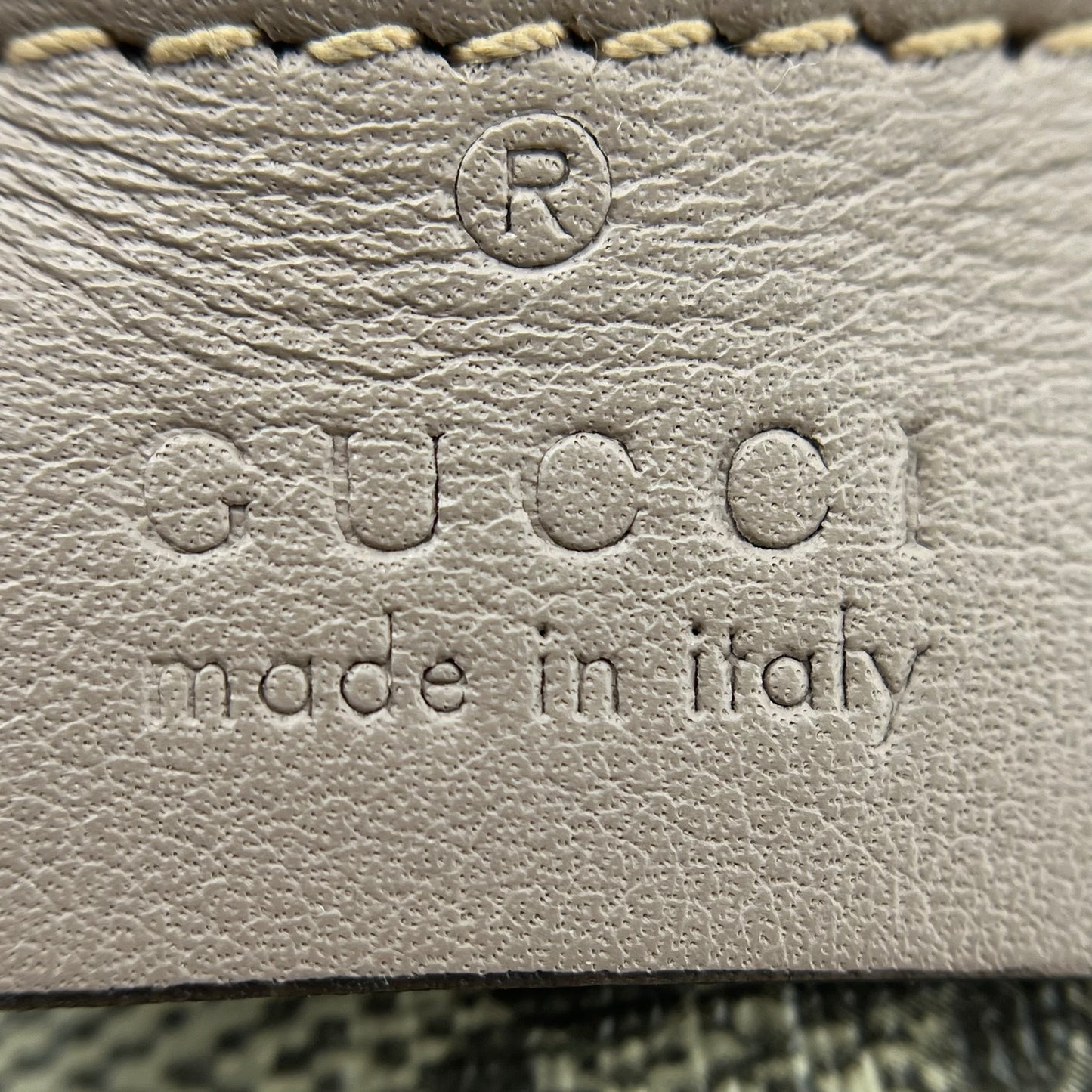 Faux Pearl Padlock Beige Pink