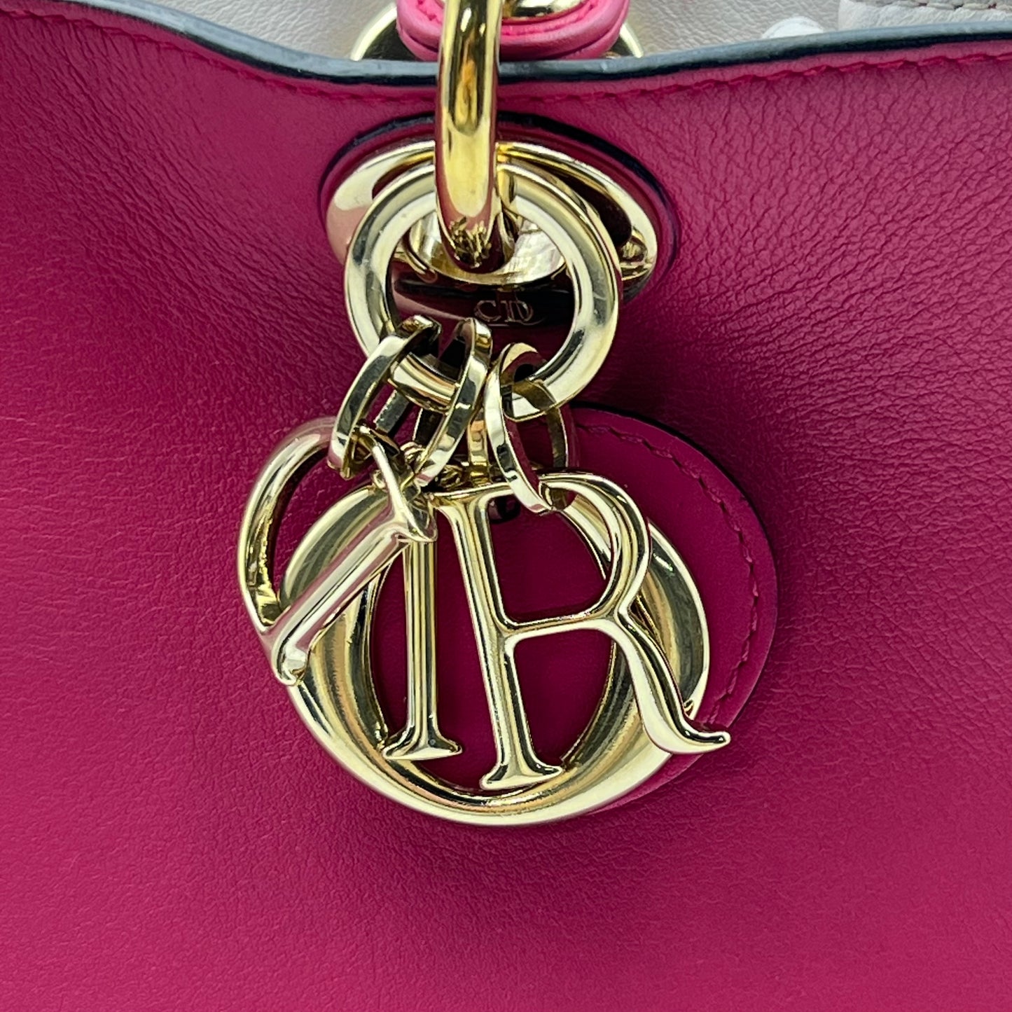 Leather Diorissimo Mini Pink