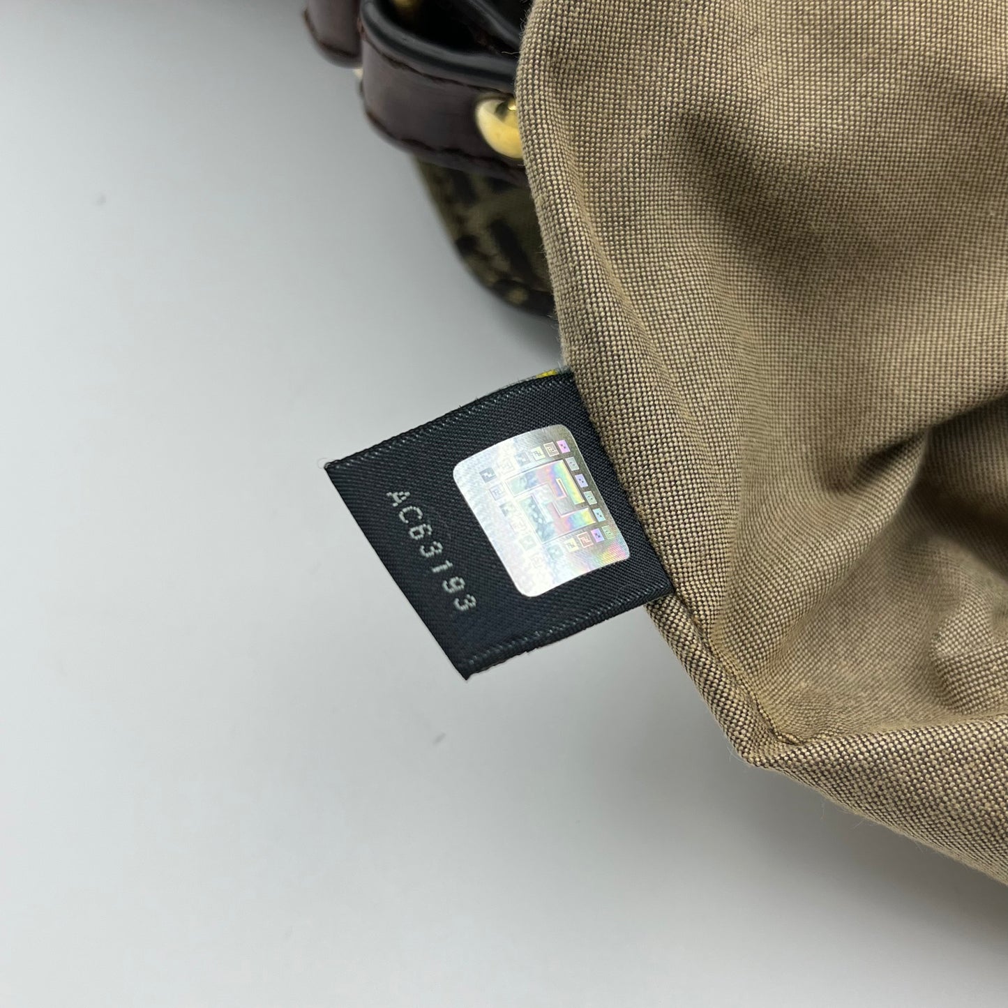 Zucchino FF Shoulder Bag Brown