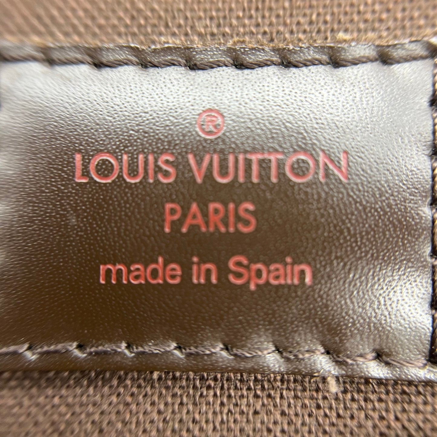 Damier Ebene Canvas Brooklyn Messenger Bag