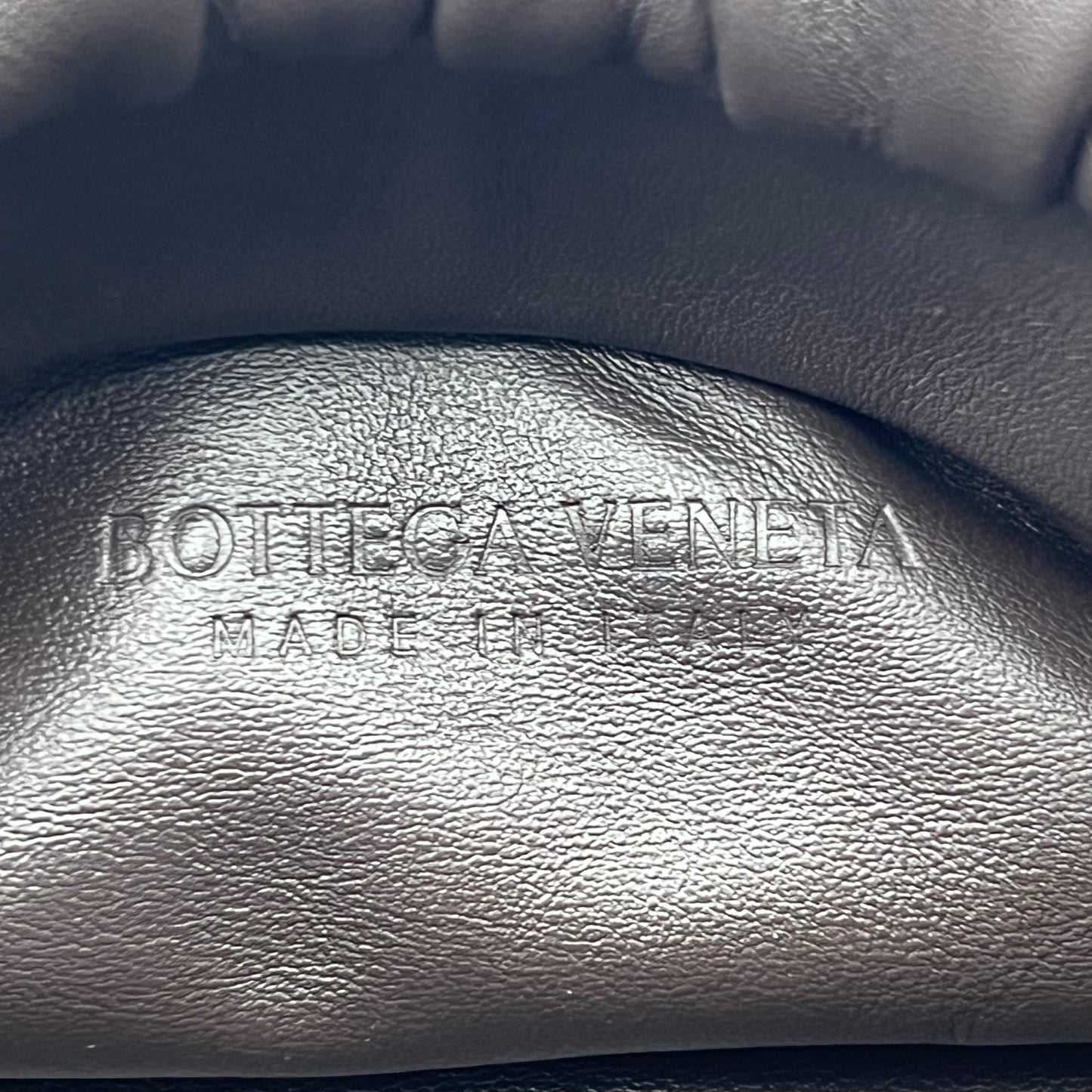 Calfskin The Chain Pouch Brown