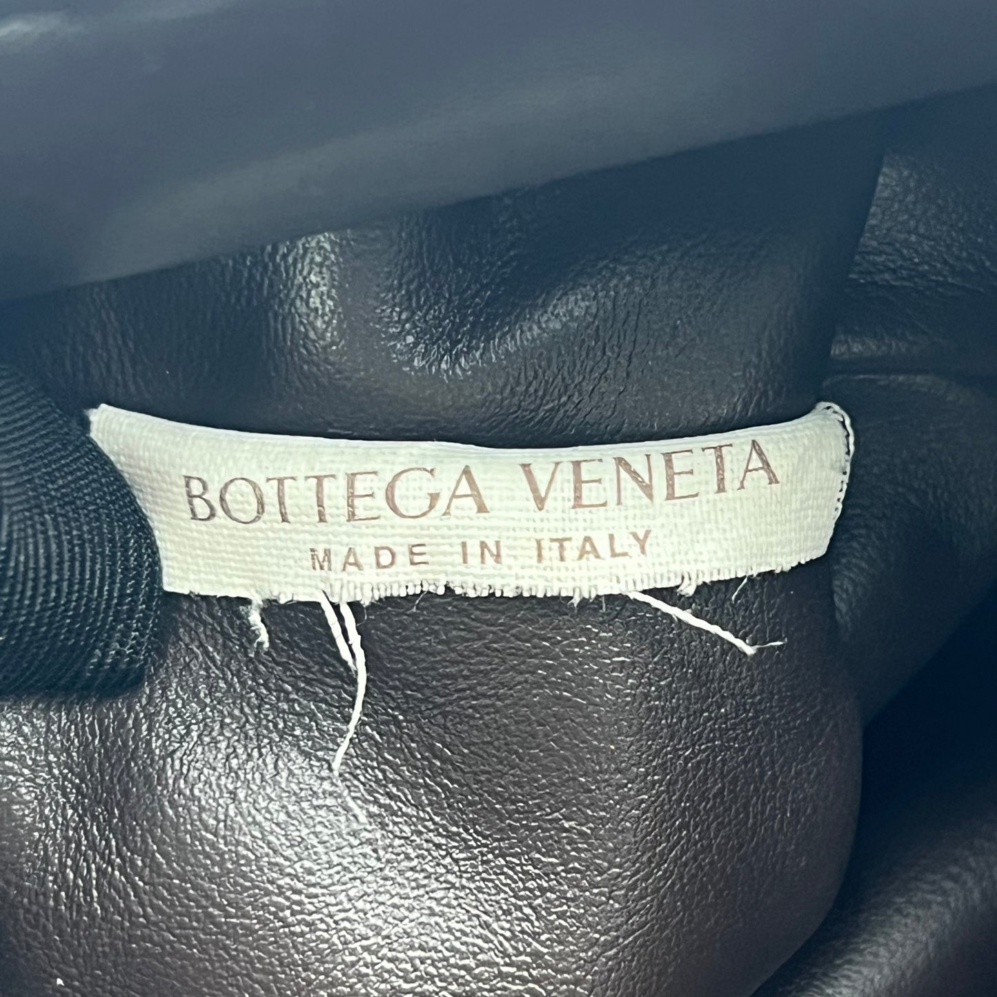 Calfskin The Chain Pouch Brown