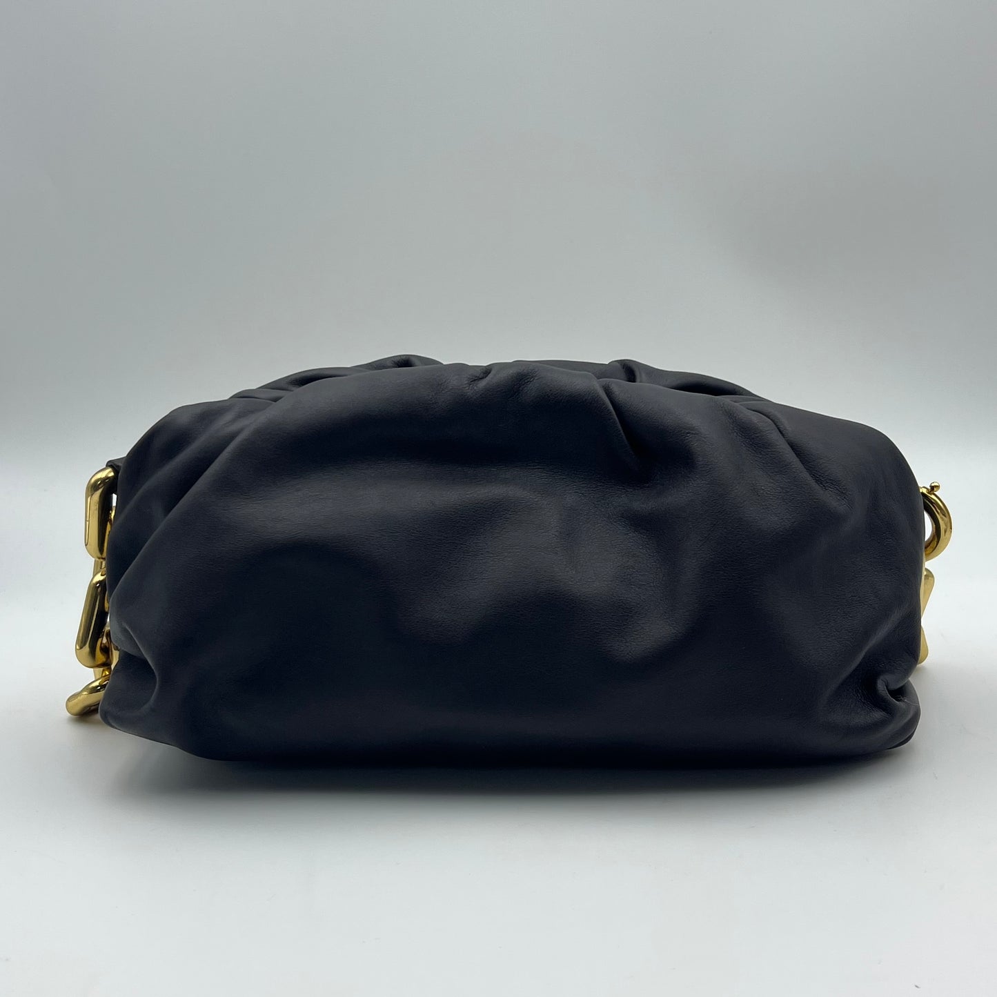 Calfskin The Chain Pouch Brown