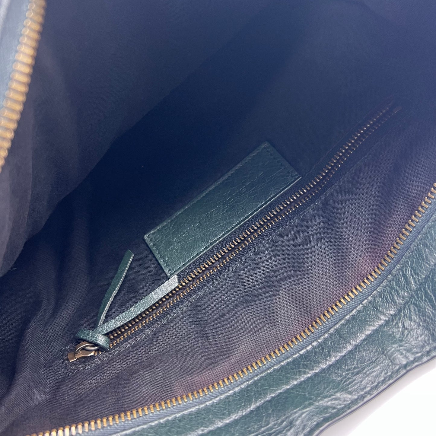 Velo Classic Studs Bag Leather Medium dark gray