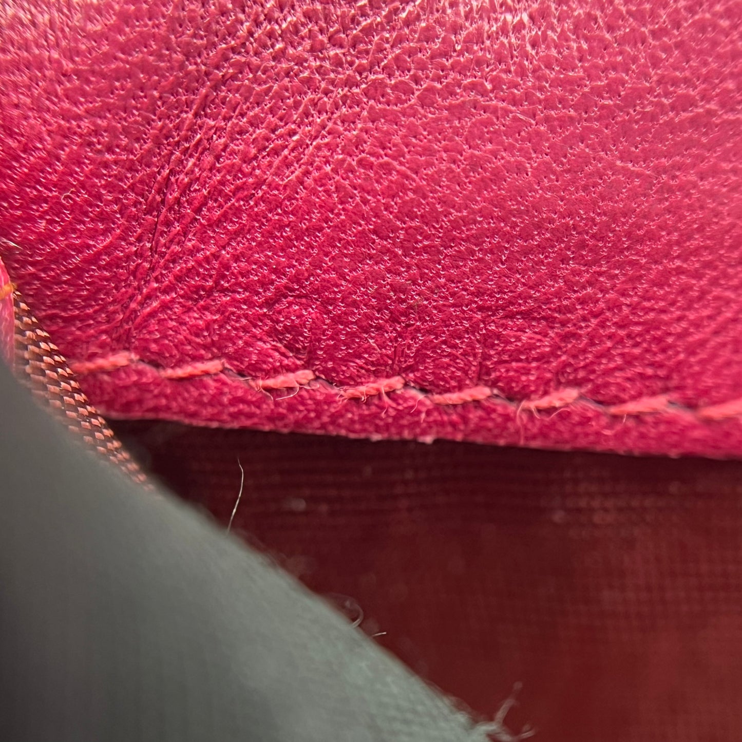 Fuchsia Matelassé Continental Wallet