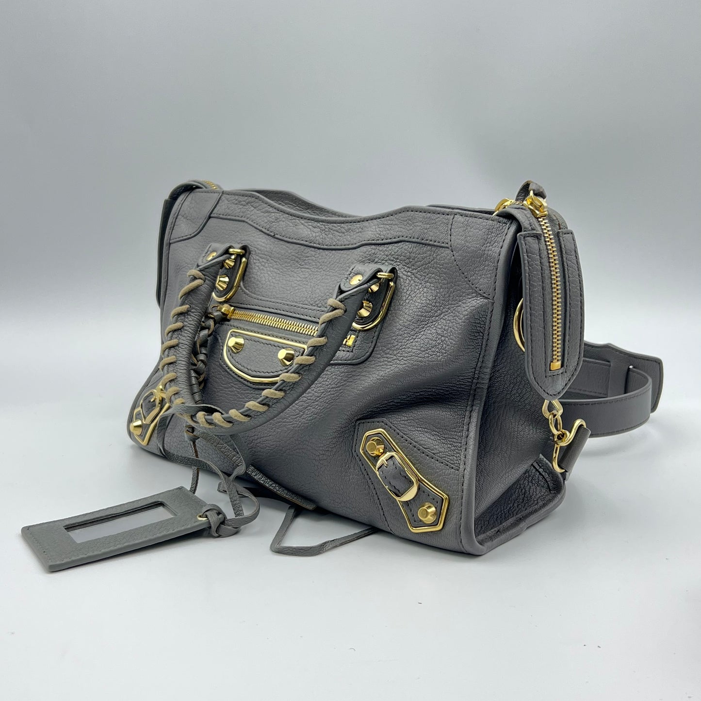 Small Motocross Metallic Edge City Bag