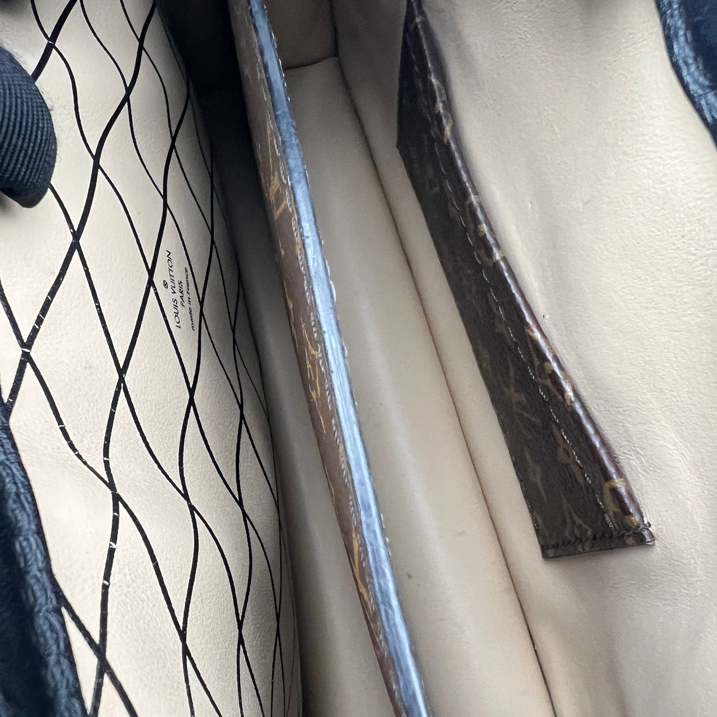 Reverse Monogram Trunk Clutch