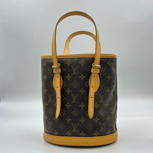 Monogram Petit Bucket 23
