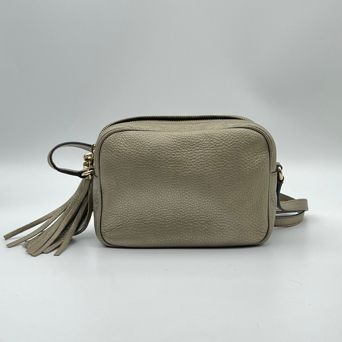 Soho Small Disco Tassel Fringe Shoulder Bag Pochette Crossbody Leather