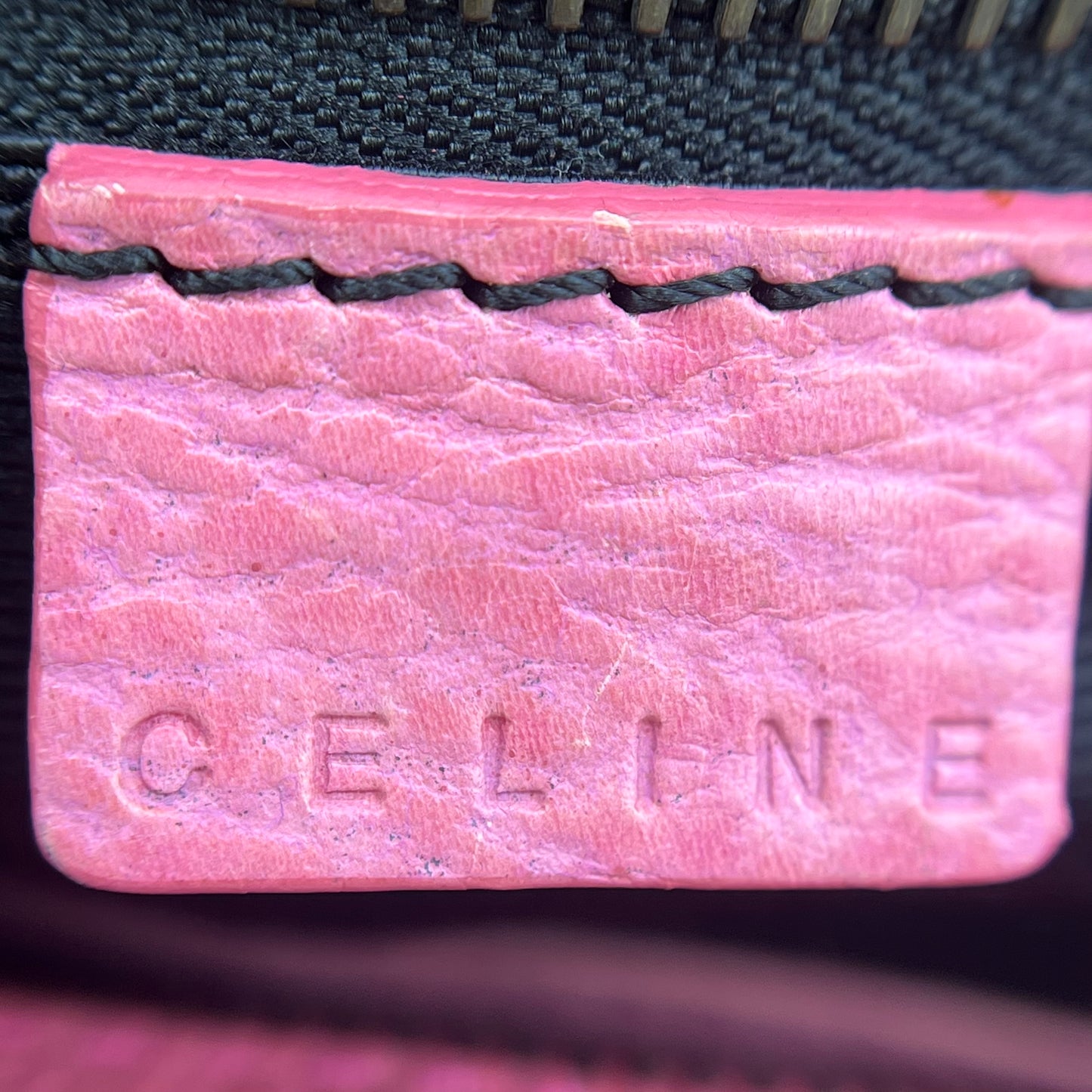 Leather Large Ella Framed Satchel Pink