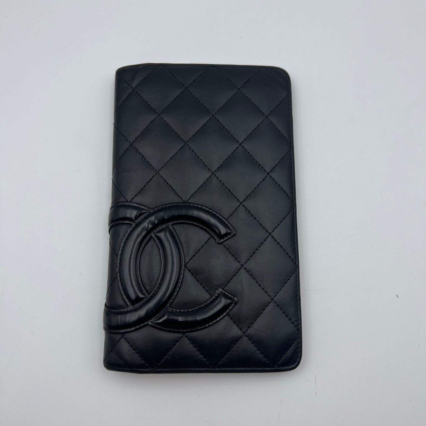 Cambon Biofold Wallet QUilted Lambskin Long