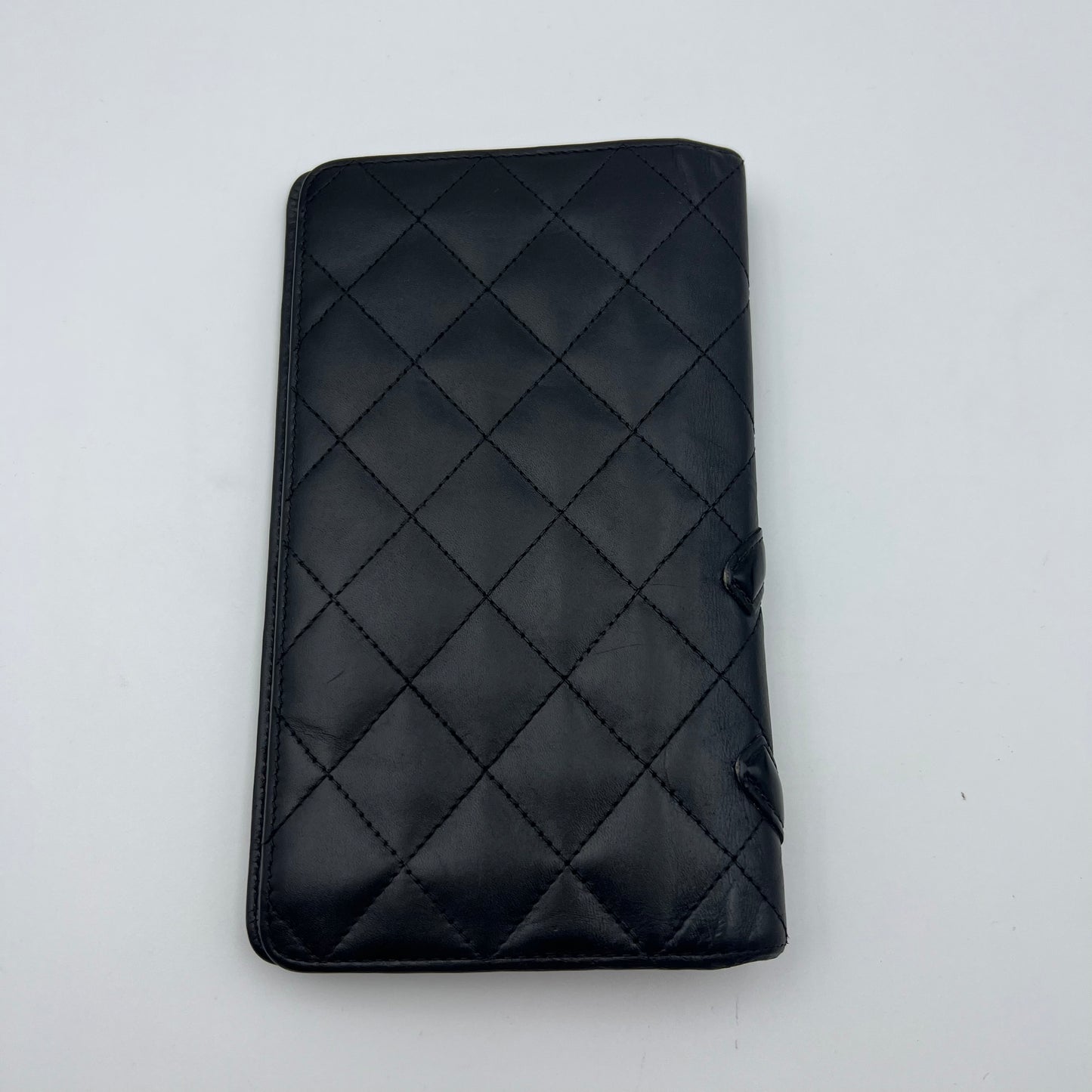 Cambon Biofold Wallet QUilted Lambskin Long