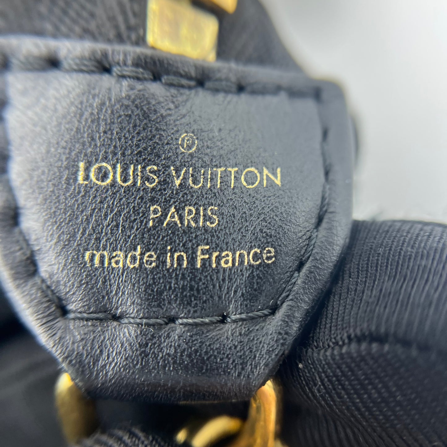 Raffia Toiletry Pouch With Chain