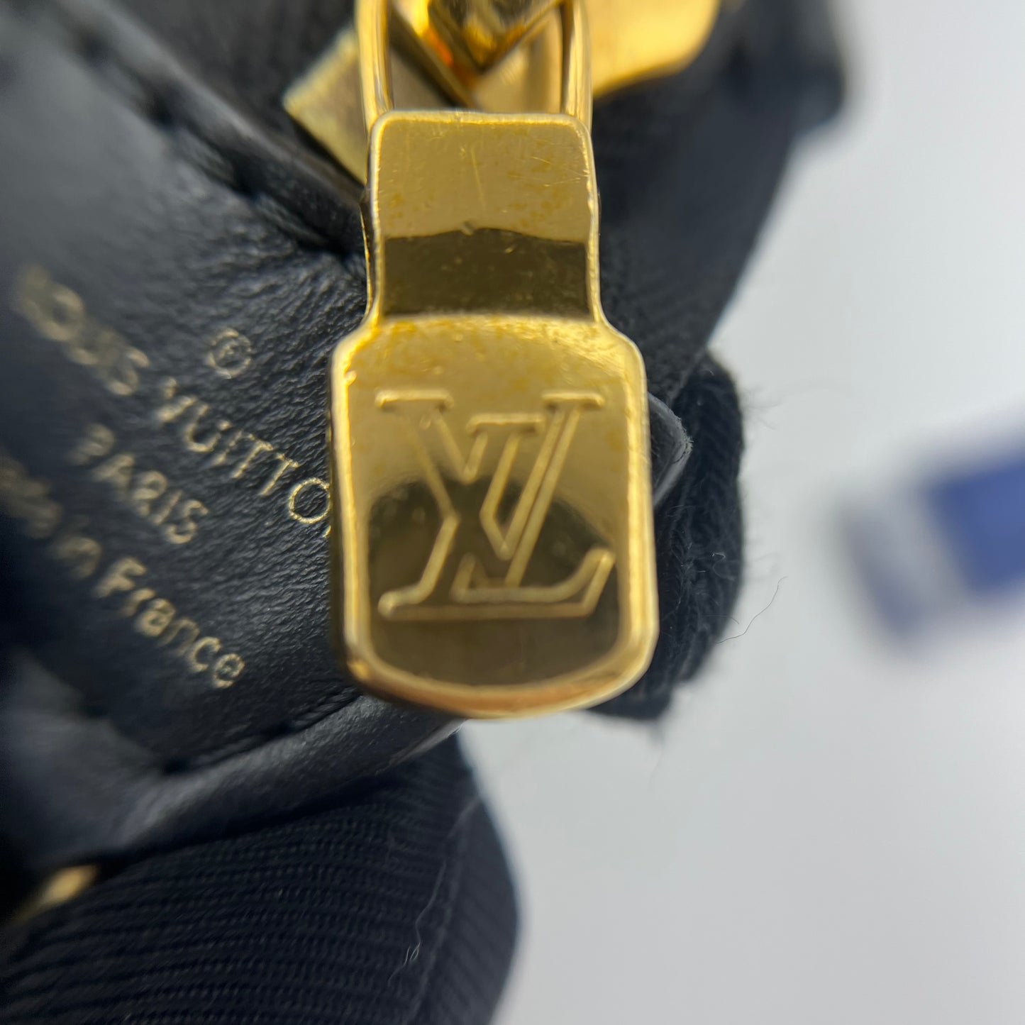 Raffia Toiletry Pouch With Chain