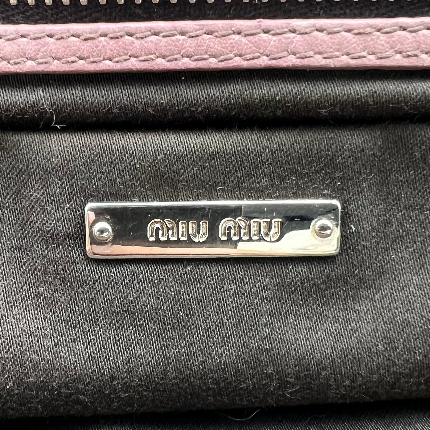 Flower Pink Vitello Bag