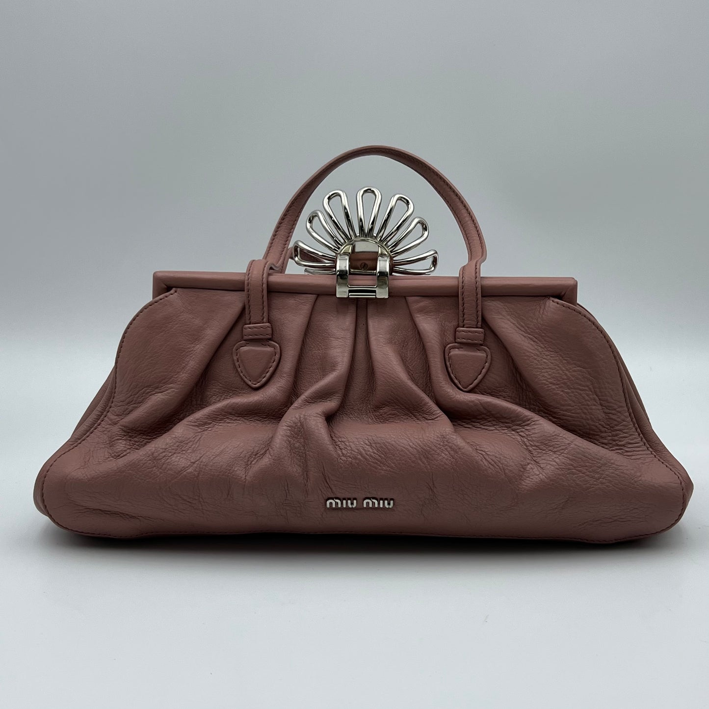 Flower Pink Vitello Bag