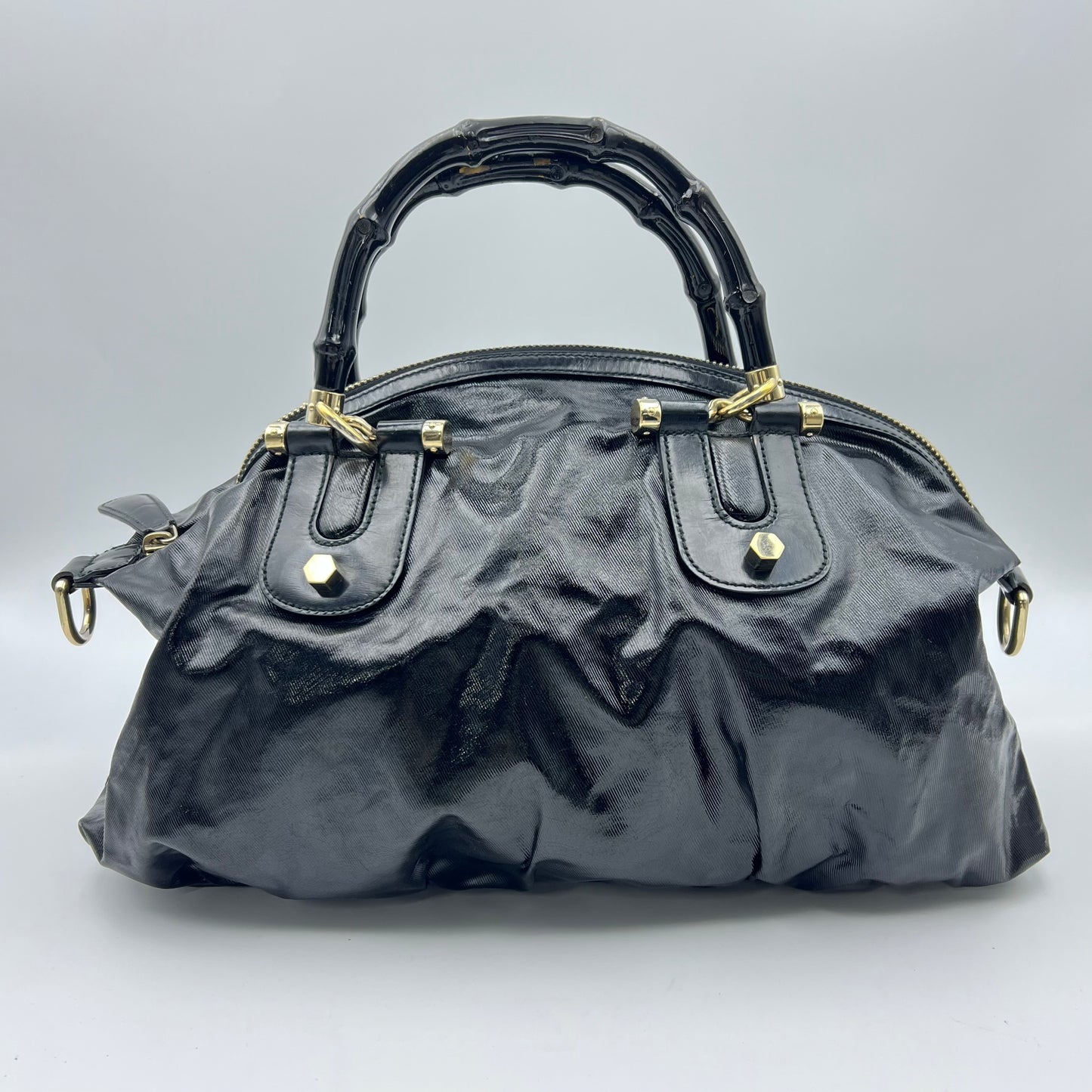 Dialux Pop Bamboo Top Handle Bag