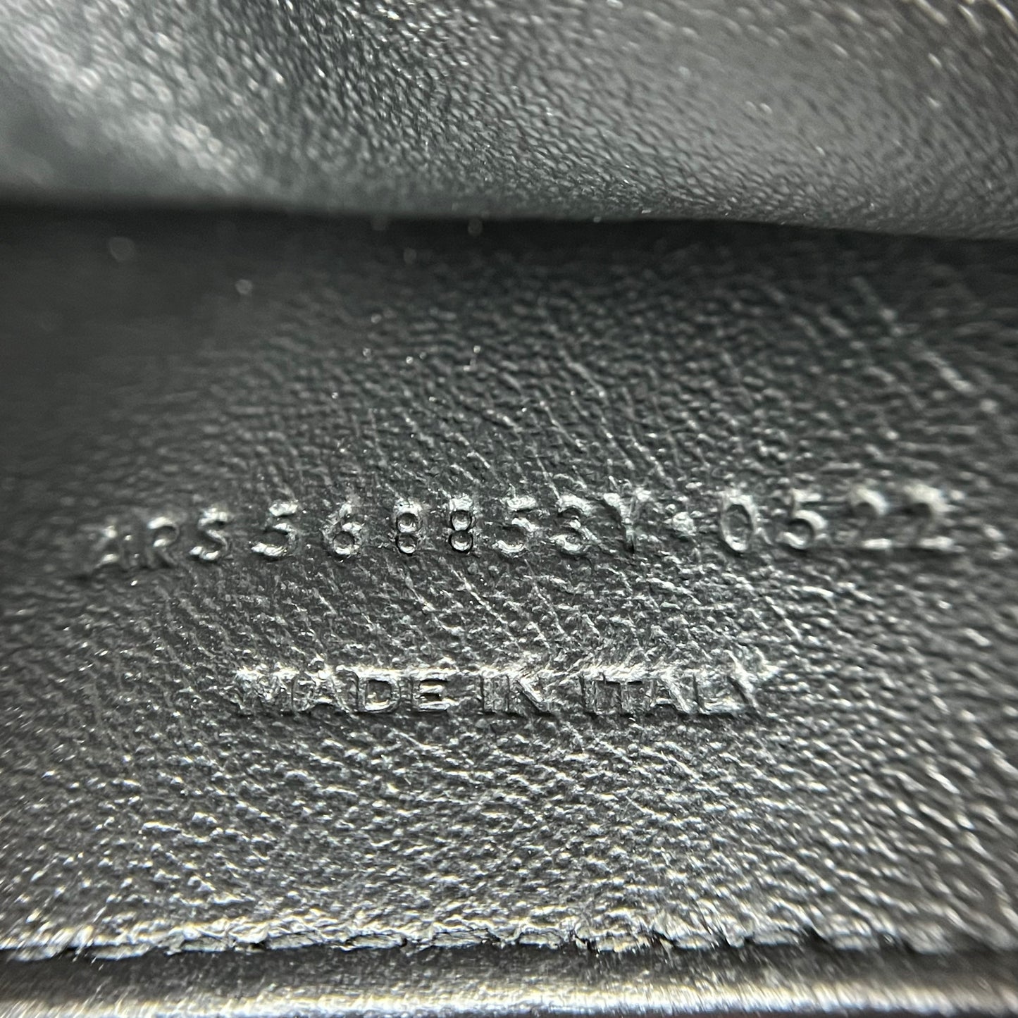 Calfskin Monogram Baby Cabas Black