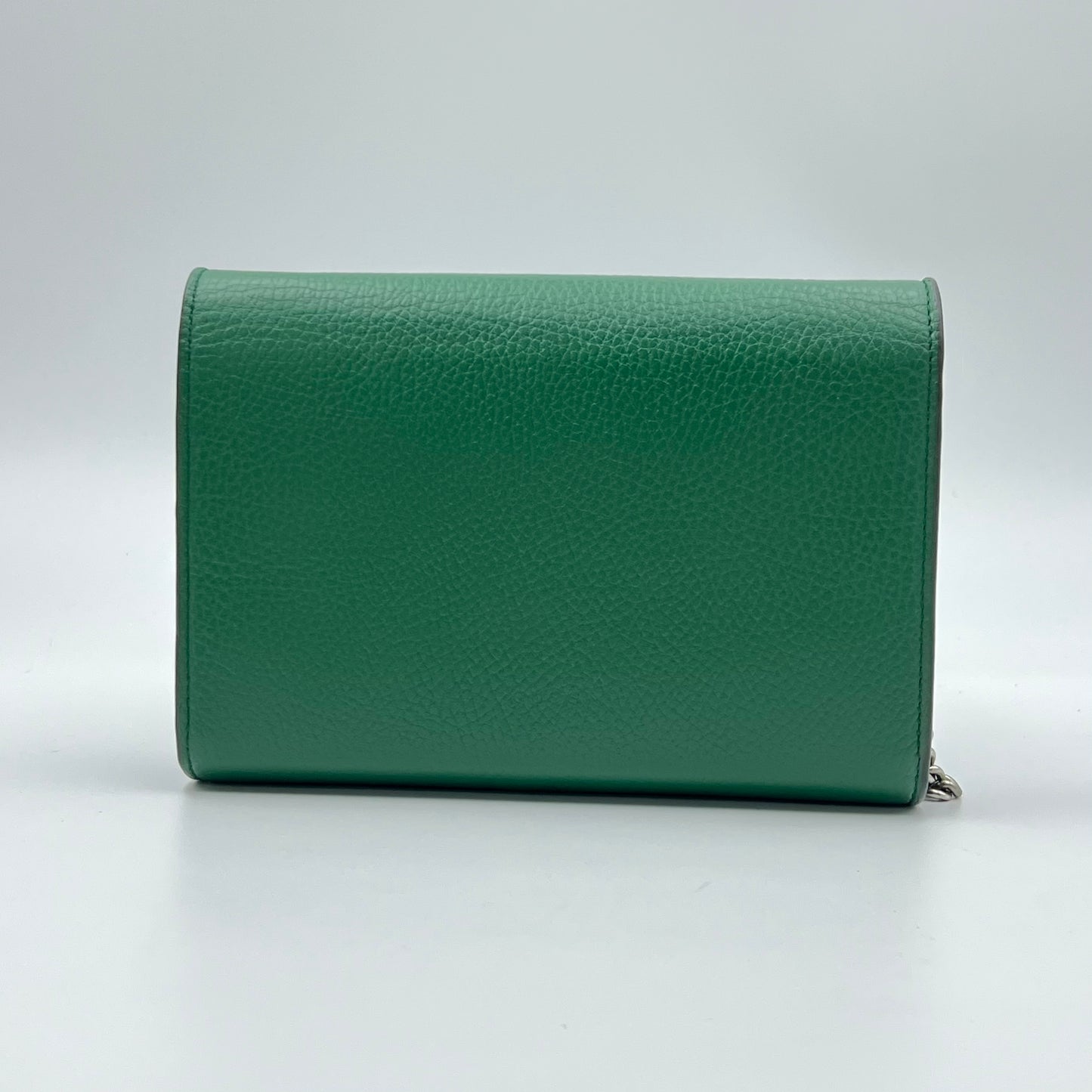Mini Dionysus Wallet on Chain Green