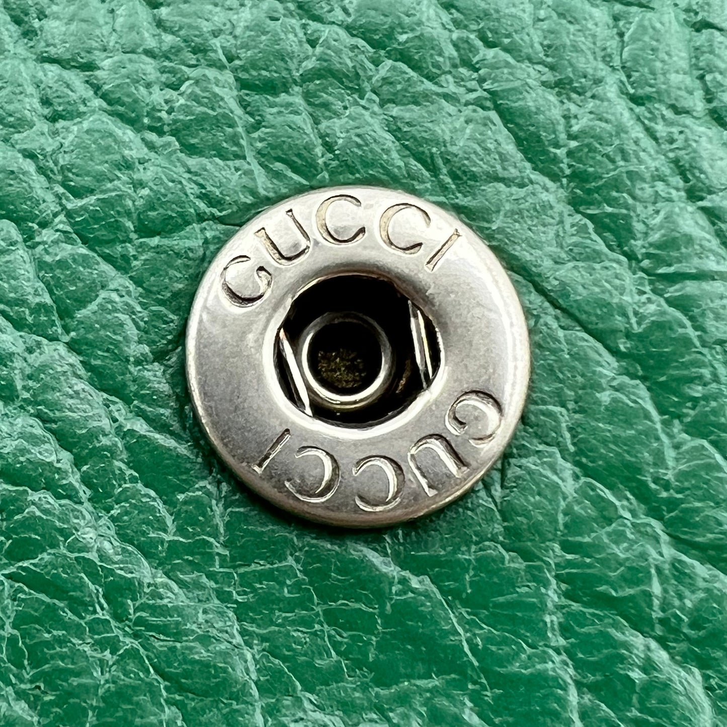 Mini Dionysus Wallet on Chain Green