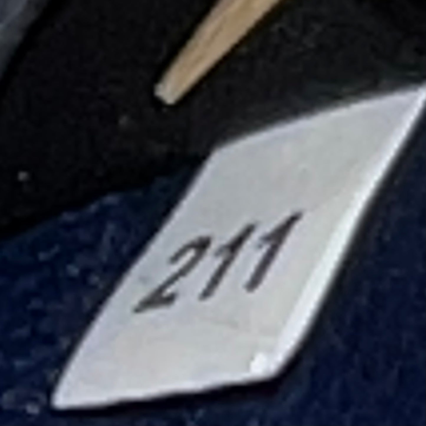 saffiano leather wallet blue