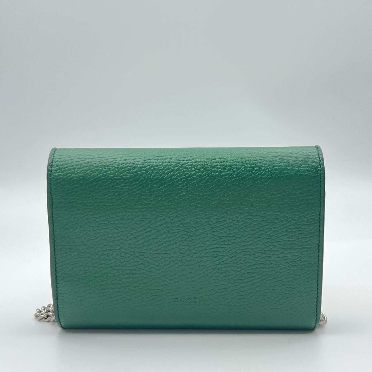 Mini Dionysus Wallet on Chain Green