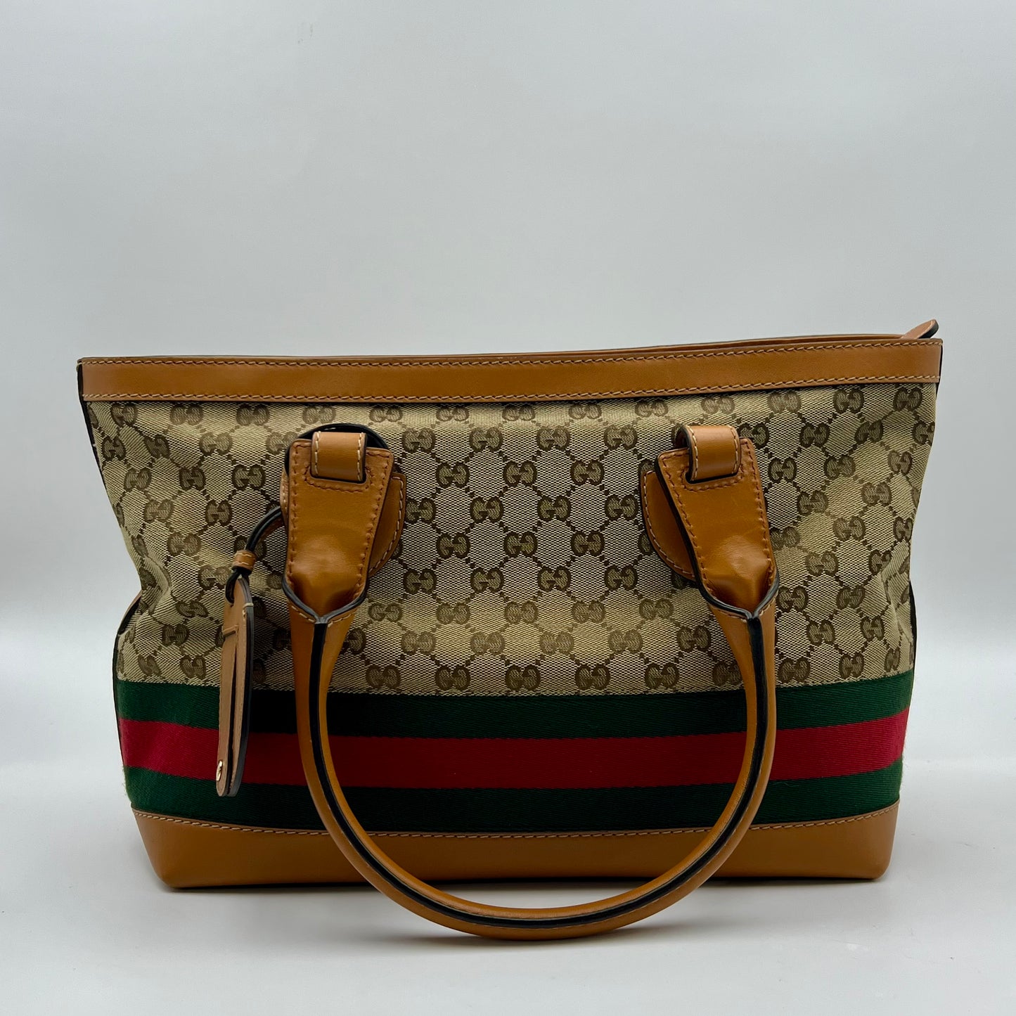Web Heritage Tote GG Canvas Medium
