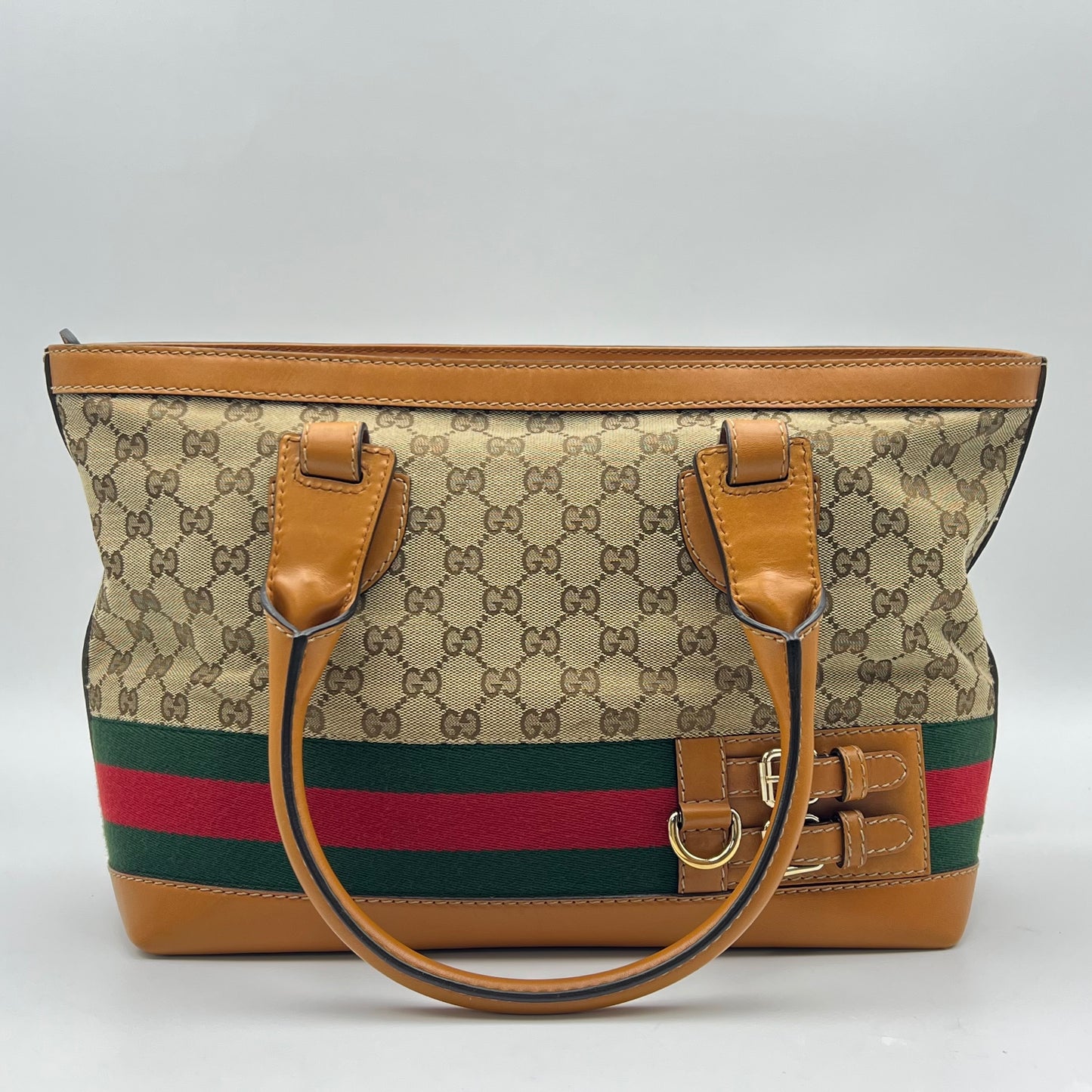 Web Heritage Tote GG Canvas Medium