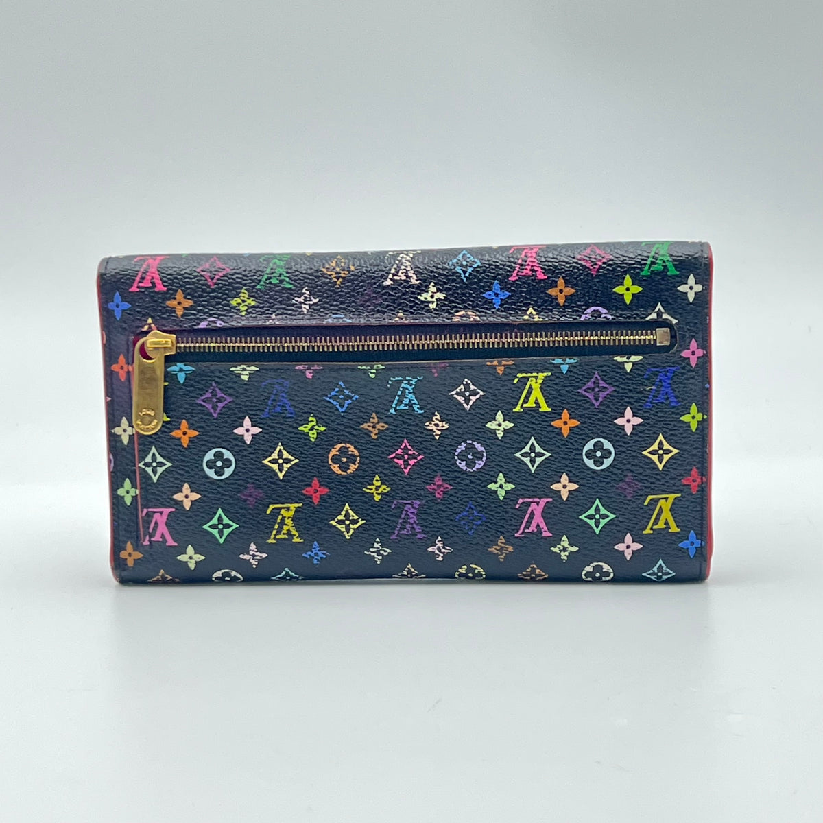 Louis Vuitton Monogram Multicolor Eugenie Wallet Black Grenade — view 3 of 9 Monogram Multicolor Eugenie Wallet Black Grenade, view 3 of 9
