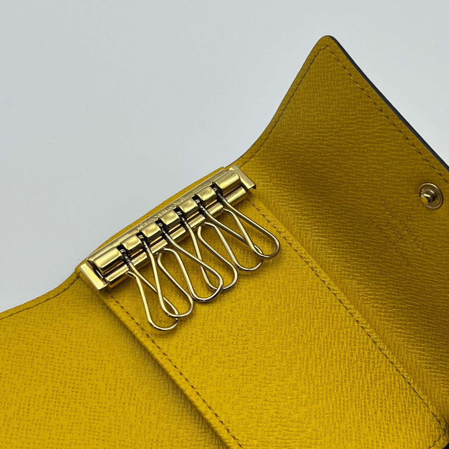 Key Holder Case Monogram Canvas Multicles 6 Hooks