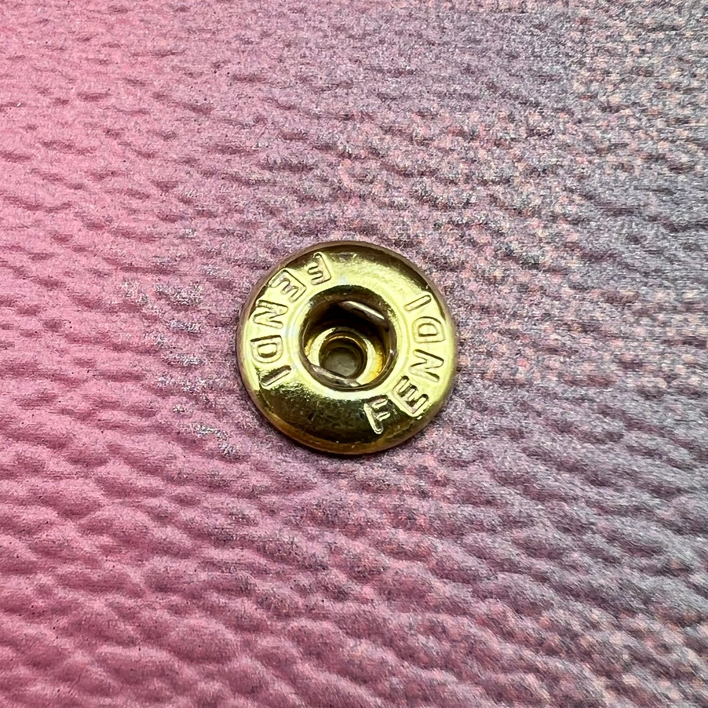 Pink Ombre Zucca Coated Canvas Continental Wallet