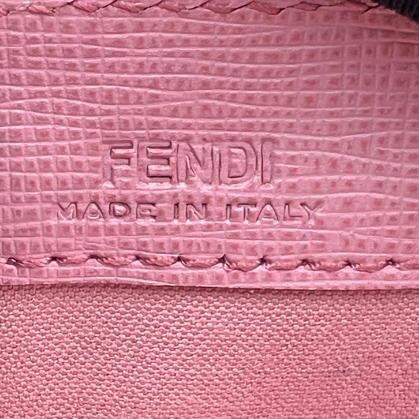 Pink Ombre Zucca Coated Canvas Continental Wallet