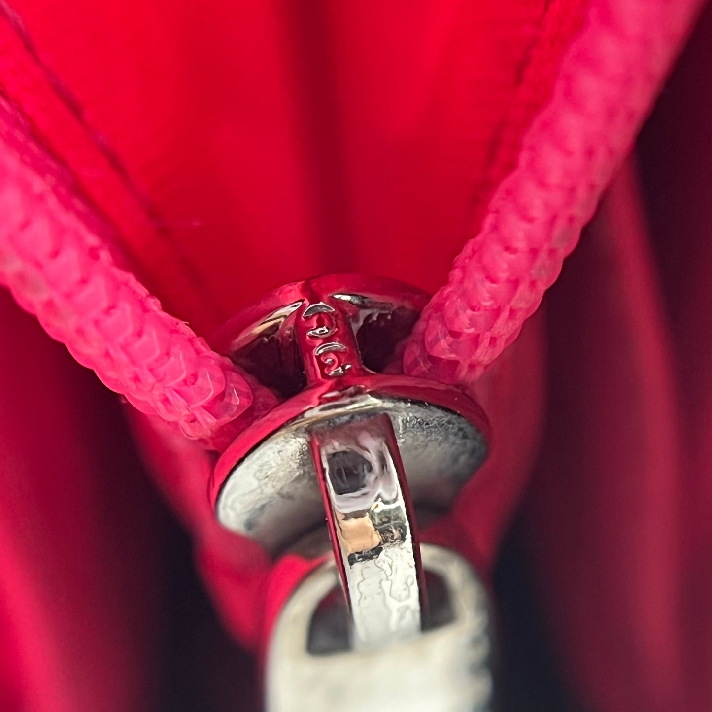 Black Quilted Leather Ligne Cambon Zip Around Wallet