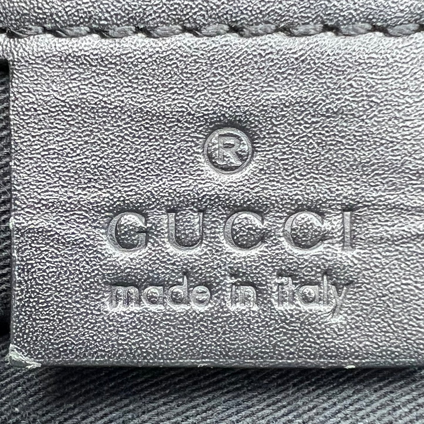 Black GG Canvas Tote Bag