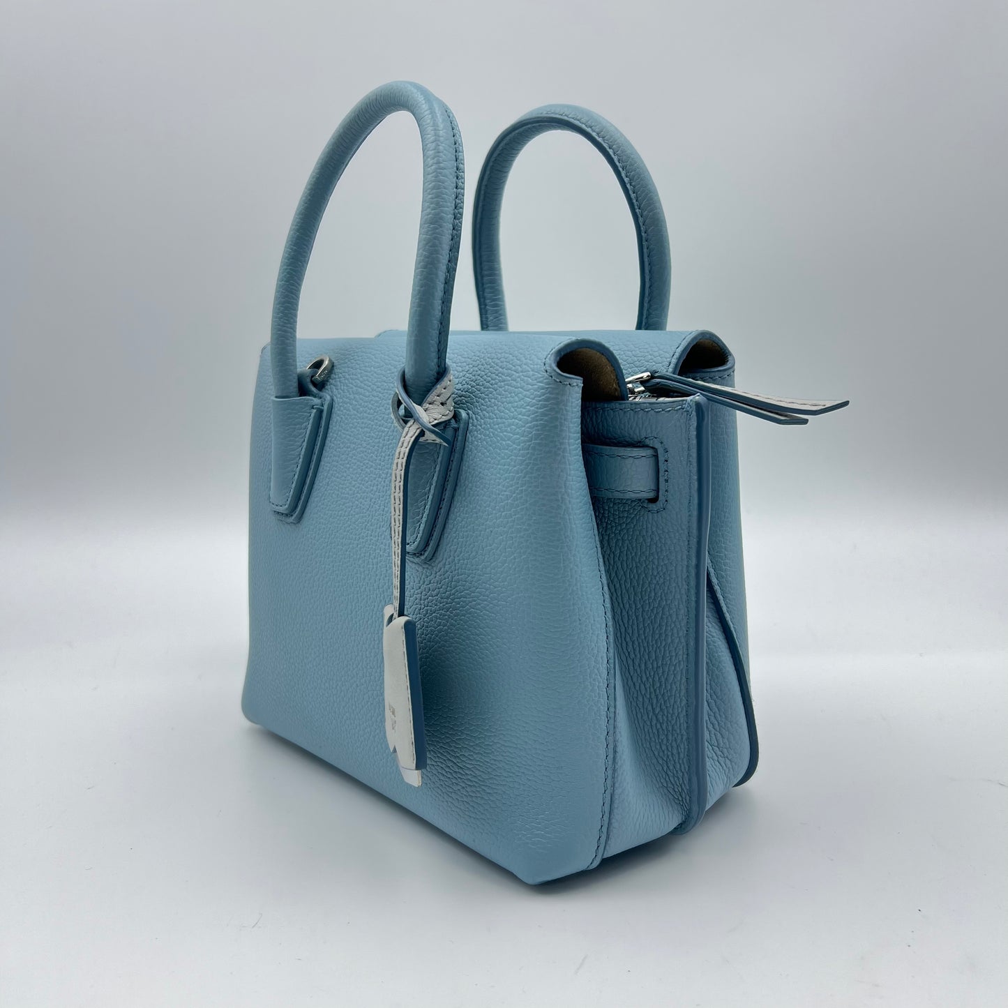 Mini Milla Tote w/ Strap light blue