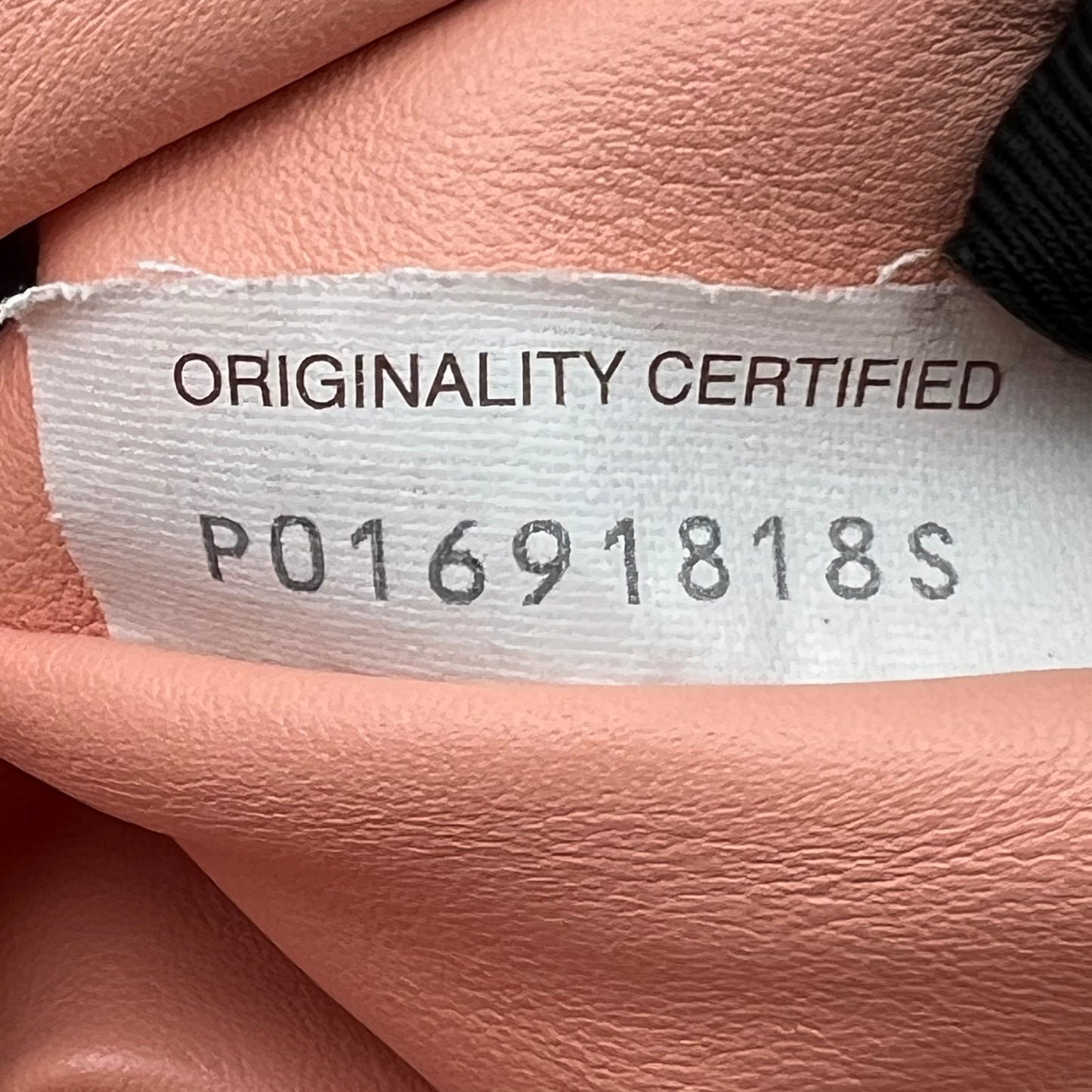 Belt Chain Pouch Waist Bag Peach Pink