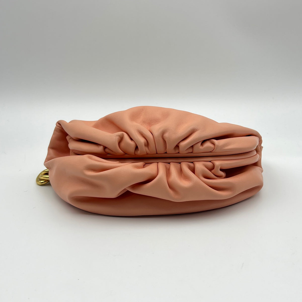 Bottega Veneta Belt Chain Pouch Waist Bag Peach Pink