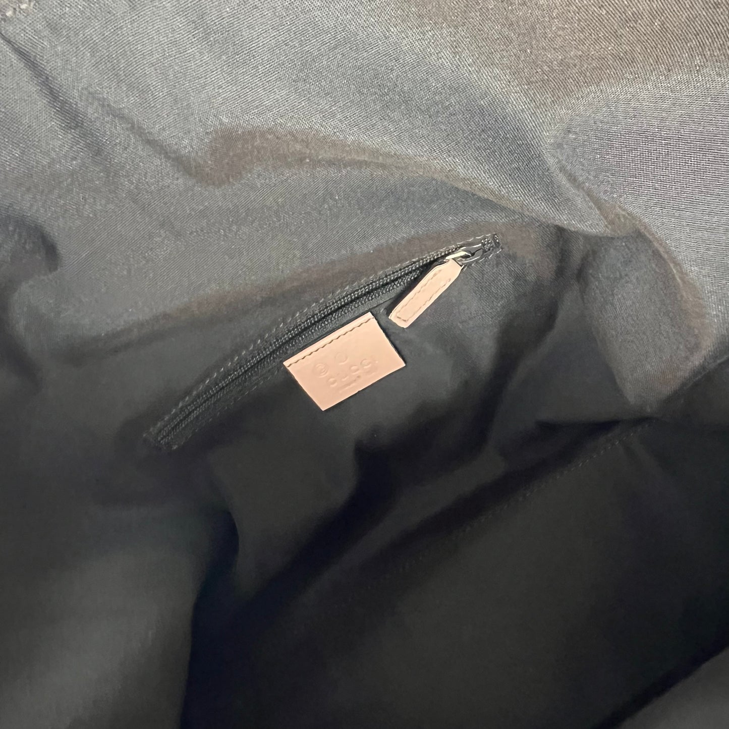  Guccissima GG Canvas Shoulder Bag Pink Gold