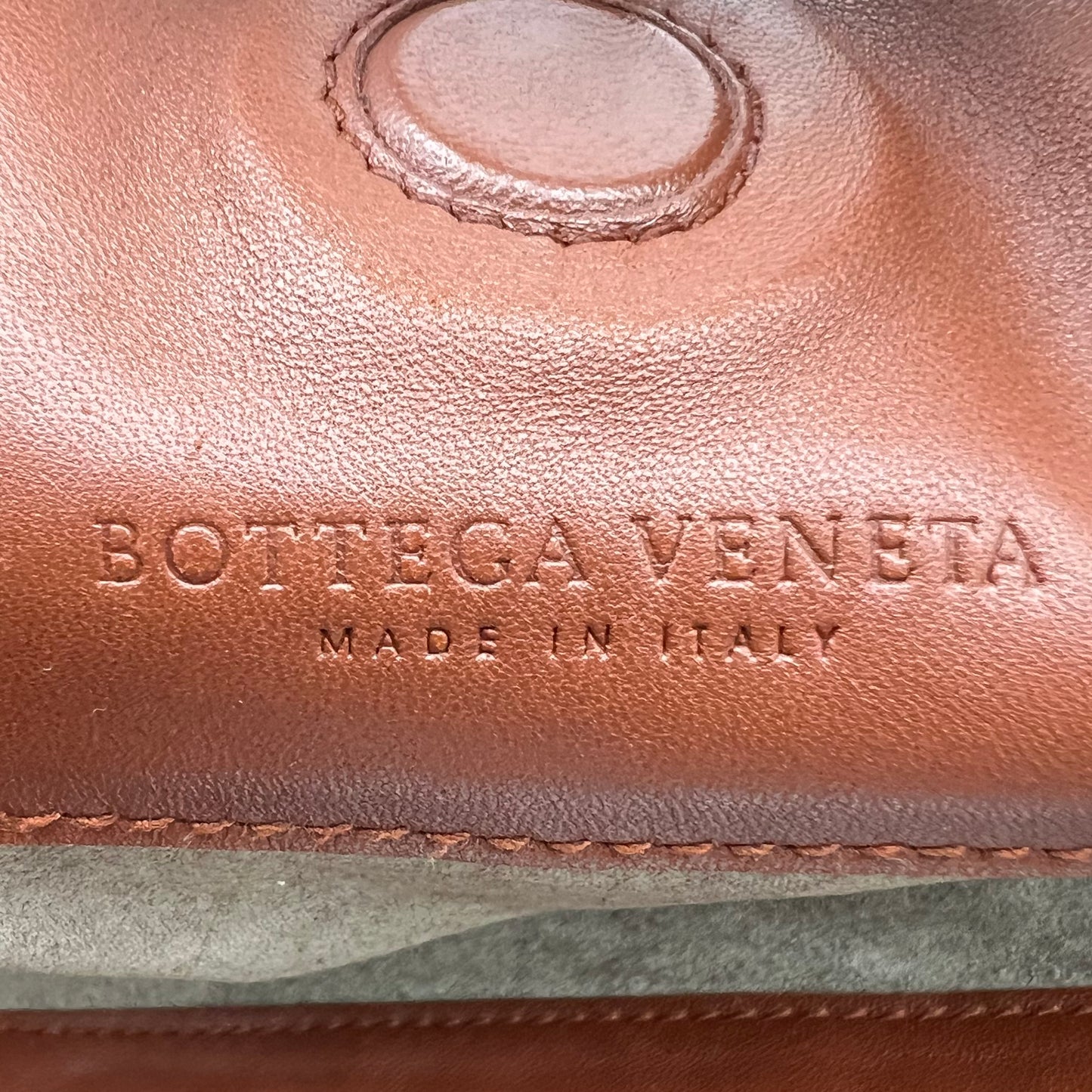 Intrecciato Campana Medium Brown