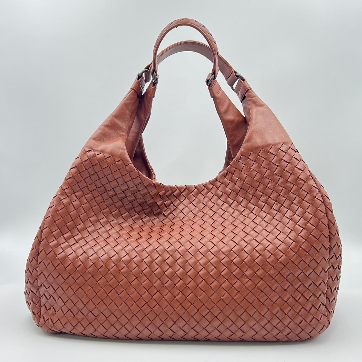 Intrecciato Campana Medium Brown