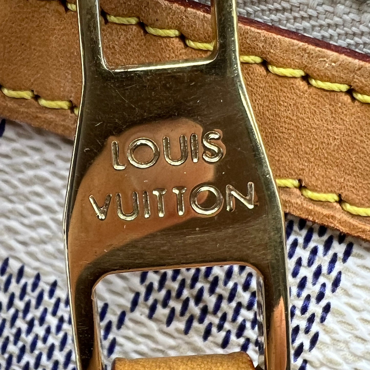 Damier Azur Evora GM Shoulder Bag