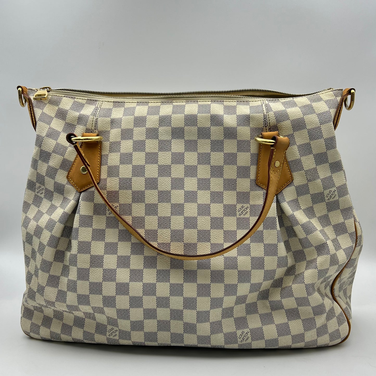 Damier Azur Evora GM Shoulder Bag