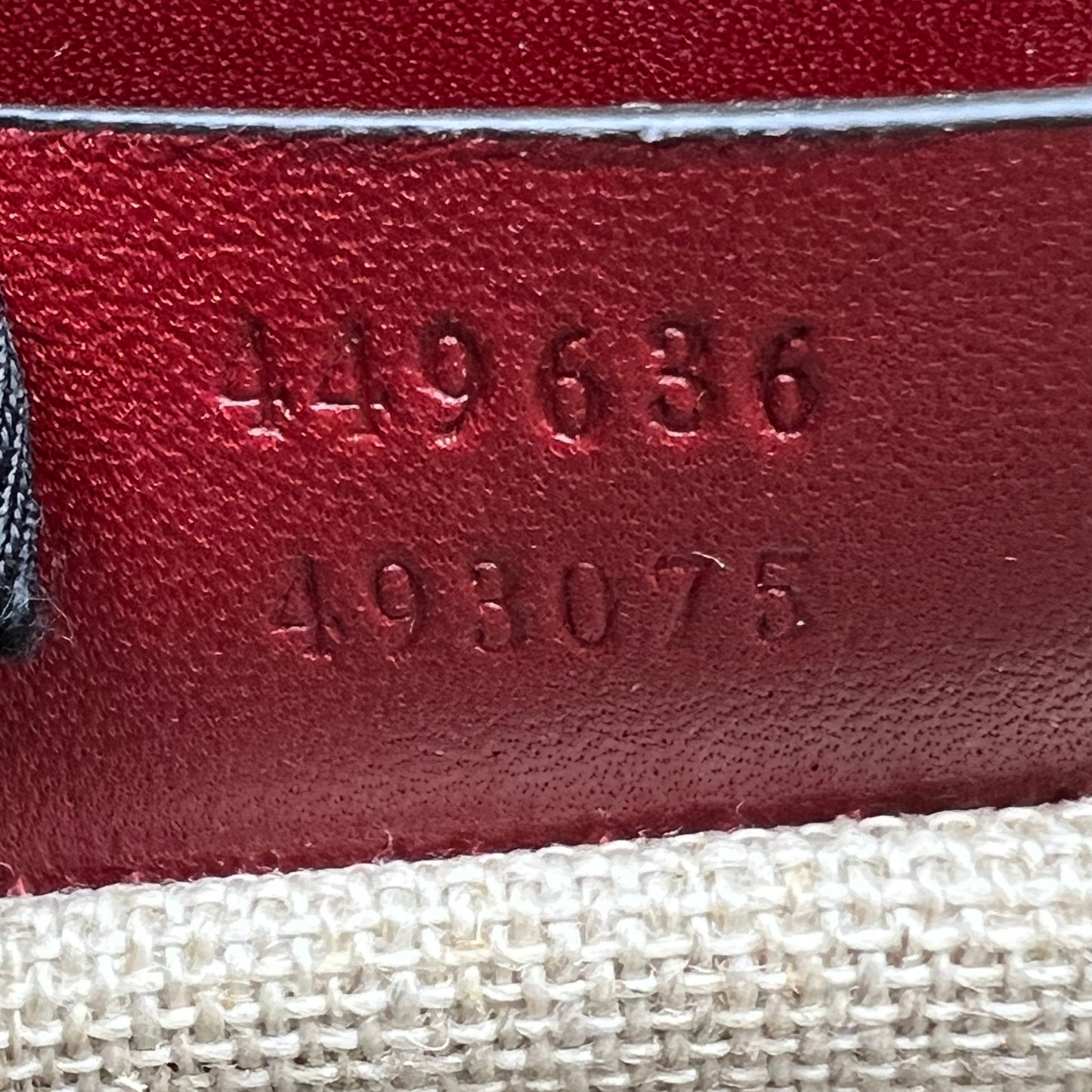 Soft Microguccissima Mini Emily Chain Shoulder Bag Rosso