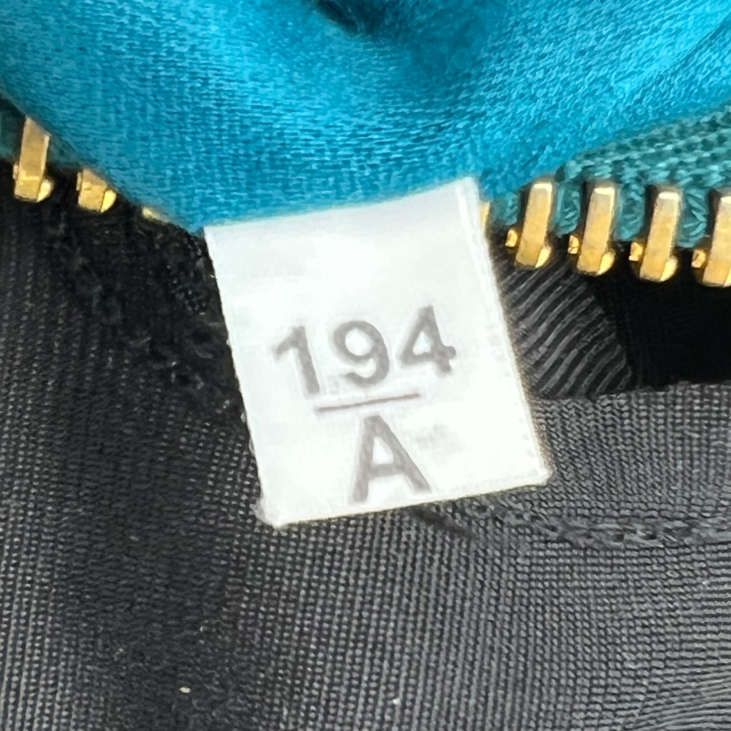 Leather Side Zip Convertible Tote Small turquoise