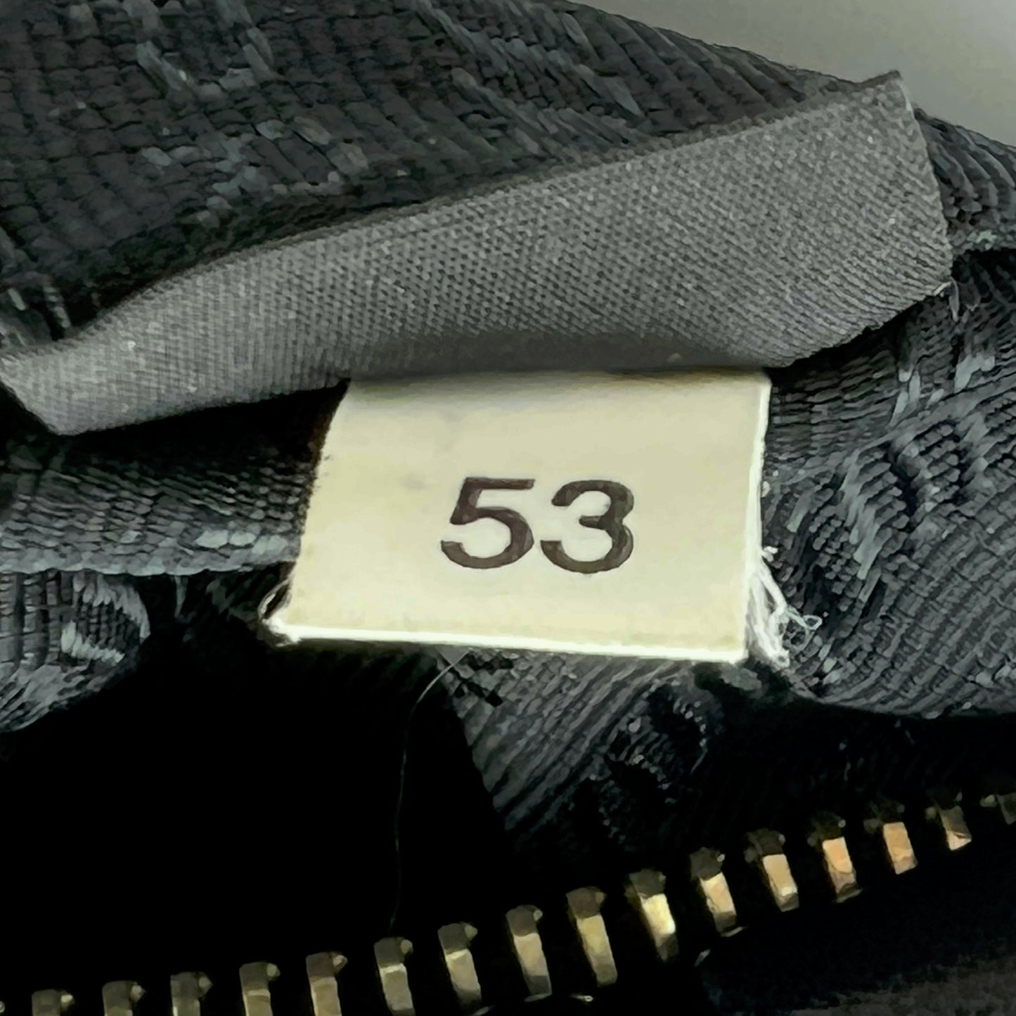 Nappa Gaufre Wristlet Clutch Black